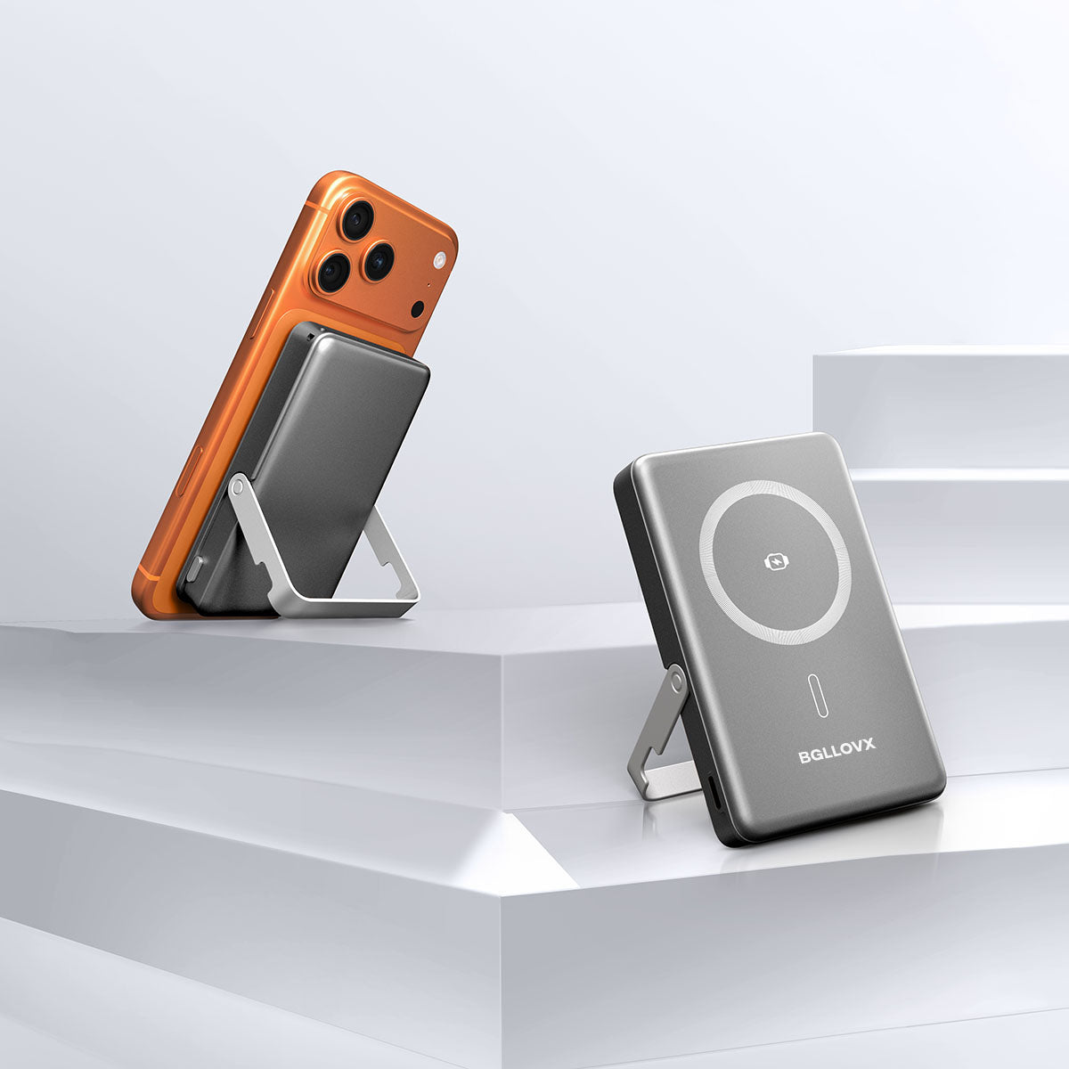 Magnetic Power Bank 10000mah with Stand