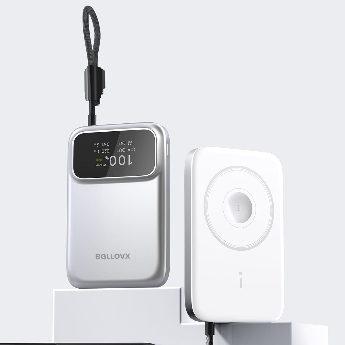 3 in 1 Magnetic Power bank 5000mah 10000mah
