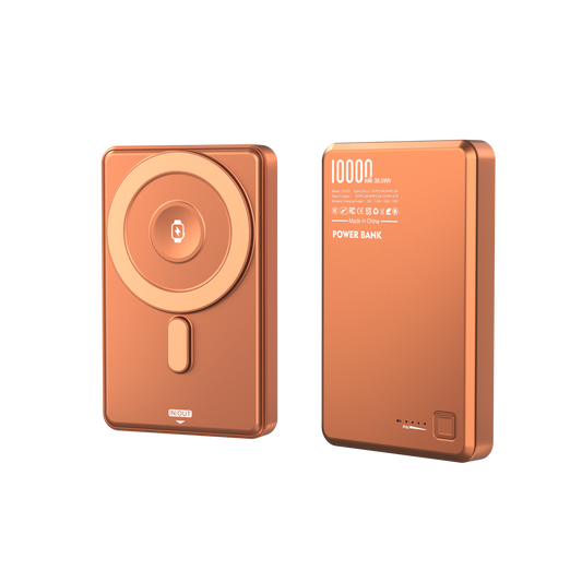 3 in 1 Power Bank 10000mah Magnetic Wireless Charging